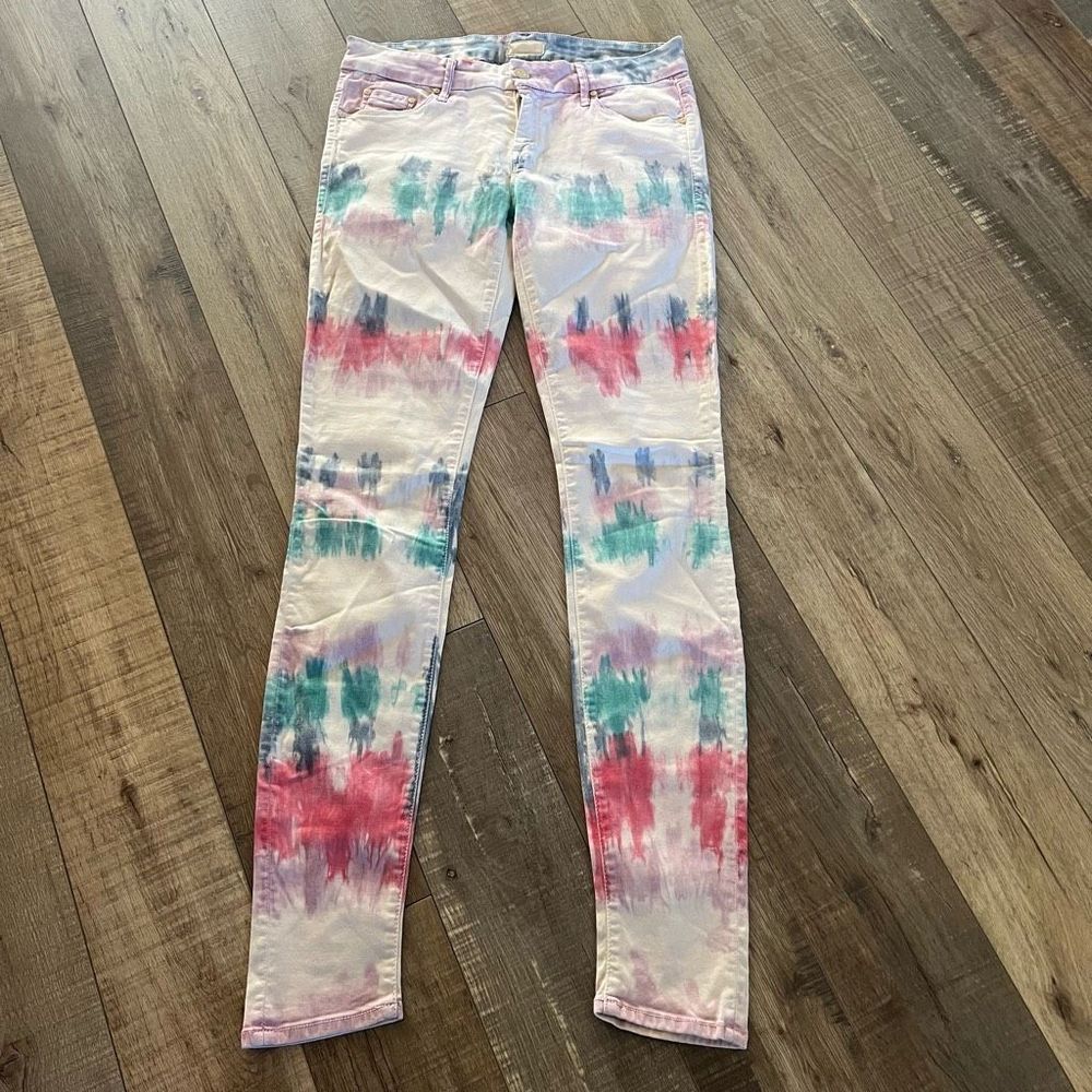 Mother Scaramouche Tie Dye Pants the looker size 29